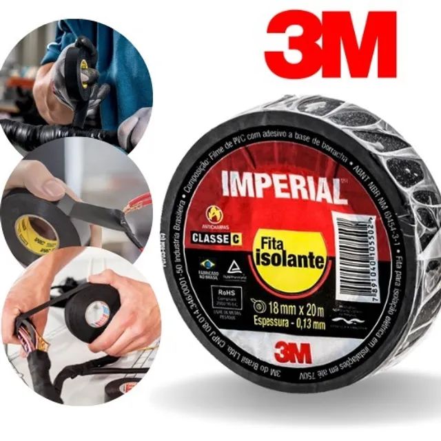 Fita isolante 20 metros