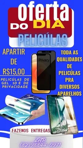 Películas pra todos os modelos celular 