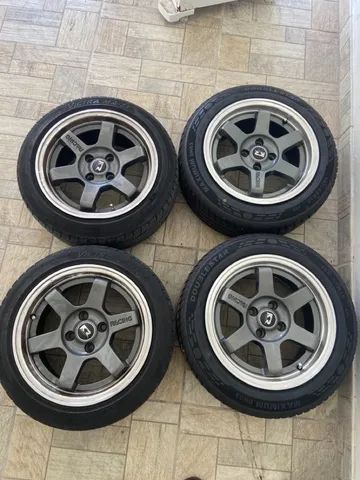 Vende-se rodas TE37 15x7,5 4x100