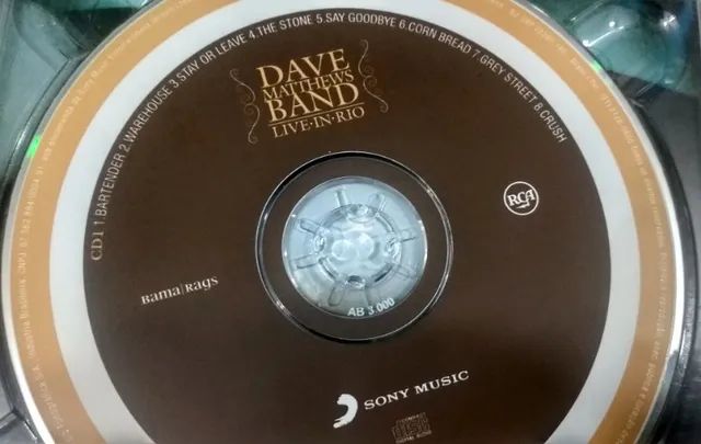 CD Dave Matthews Band - Live In Rio (Duplo) - Foto 4