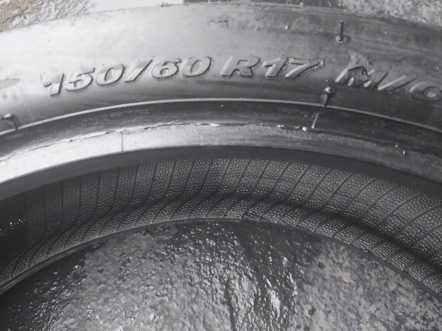 pneu usado pirelli diablo rosso 2 150/60-17 - Foto 3
