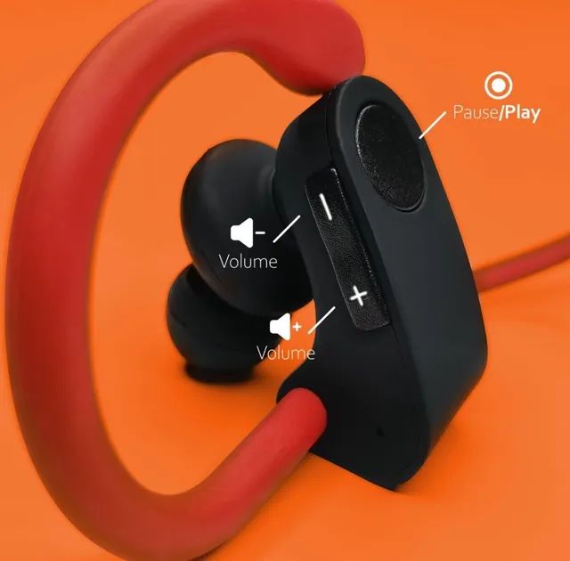 Fone de Ouvido Bluetooth Esportivo  - Foto 4