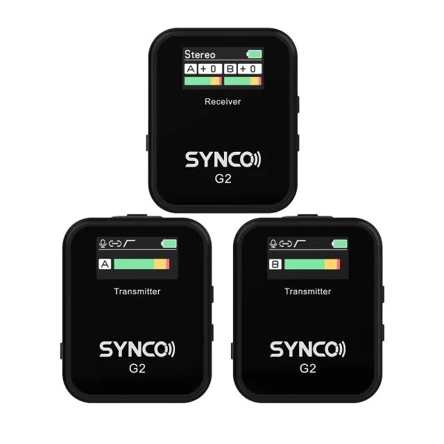 Synco G2 A2 Microfones de lapela Omnidirecional Profissional - Foto 3
