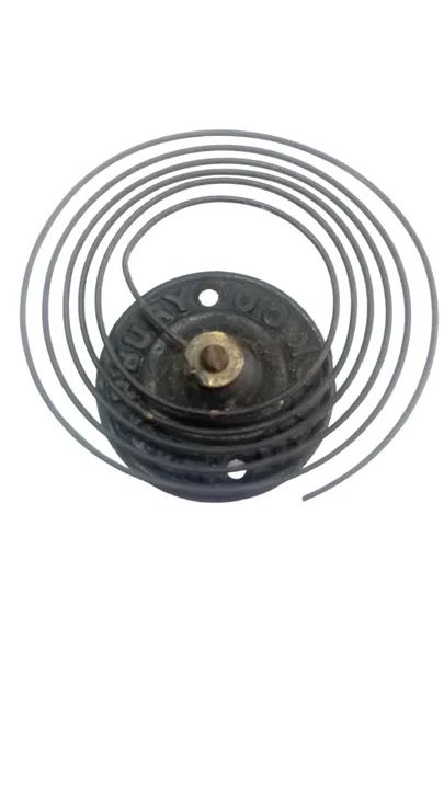 Gongo  waterbury de relógio antigo de parede - Foto 4