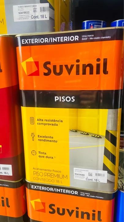 Tinta piso suvinil 399,00 18l
