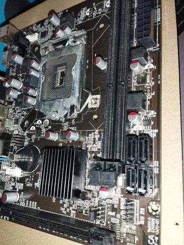 Placa mãe Bluecase BMBH61-M DDR3 - Foto 3