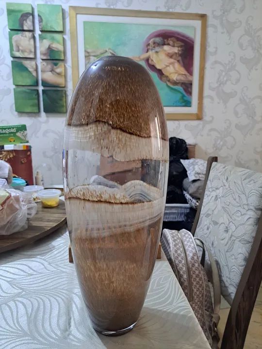 Vaso de vidro estilo murano - Foto 2