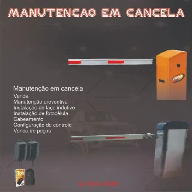 Manutednção em cancela