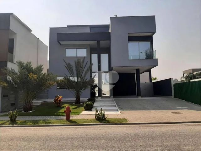 Condomínio Alphaville - Casa Triplex em projeto Contemporânea com 5 Suítes. Oportunidade! - Foto 2