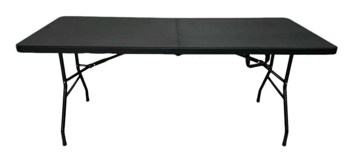 Mesa portátil dobrável COR PRETA (nova) - Foto 3
