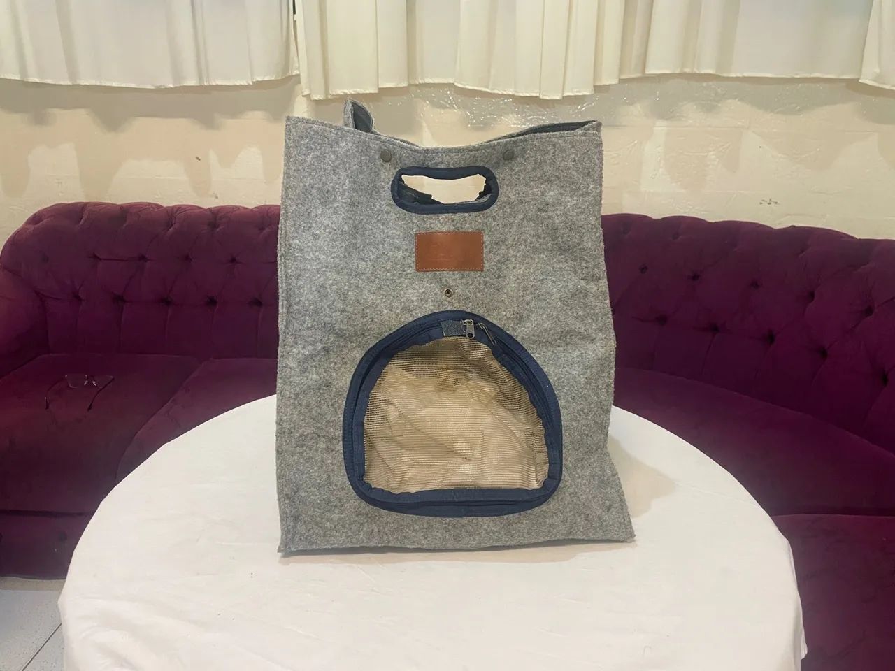 Bolsa / casinha de Viagem para Gato 