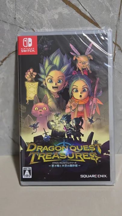 Dragon Quest Treasures Square Enix Nintendo - Japonesa (lacrado)