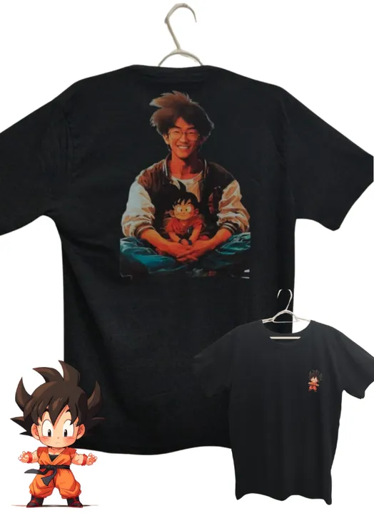 Camiseta com estampa em DTF Goku