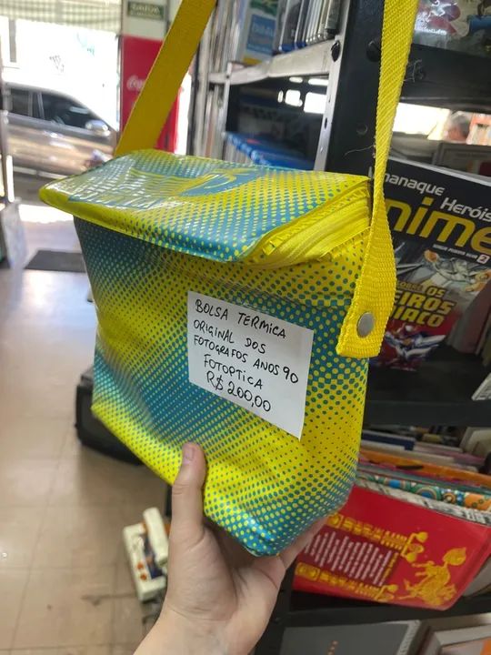 Bolsa térmica fotográfica para fotógrafo anos 90 raridade - Foto 4