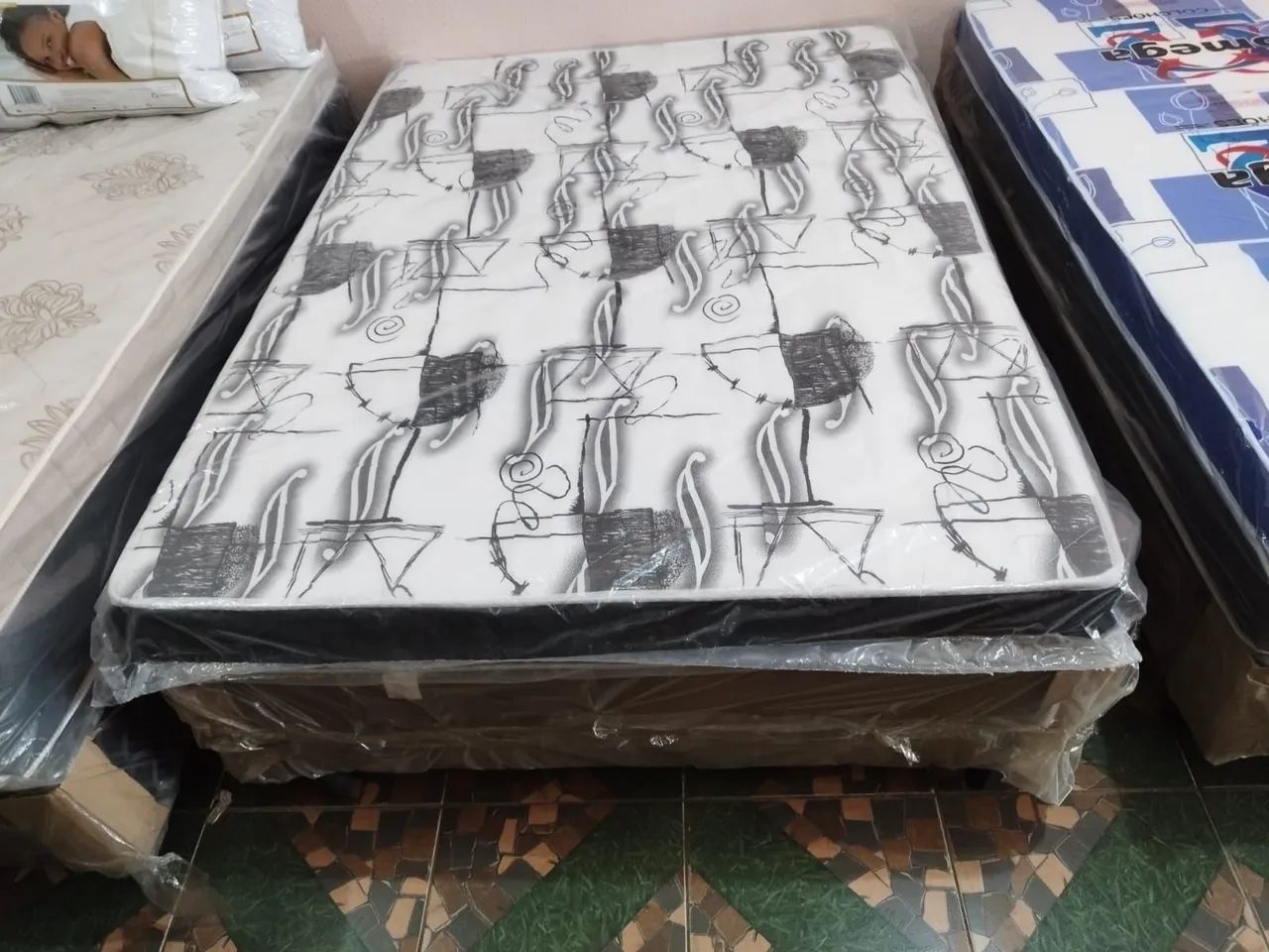 Conjunto Box DE CASAL NOVO ESPUMA SELADA 