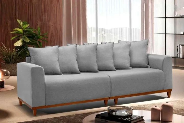 sala sofa living de 5 lugares  - Foto 2