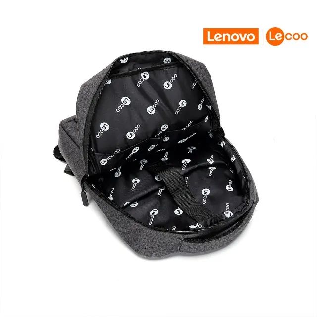 Mochila Para Notebook Lecoo BG01 Cinza 15,6" - WZetta - Foto 3