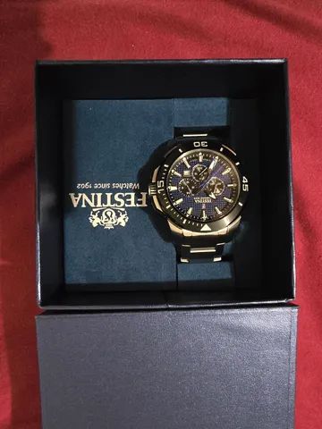 Relógio Festina Chrono Bike Masculino Aço - Foto 4