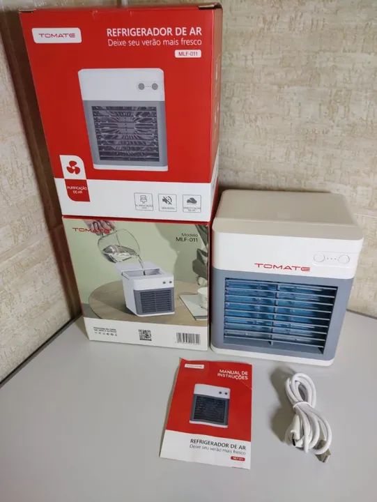 Mini Refrigerador de Ar e Ventilador  - Foto 2
