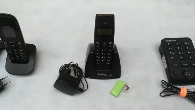 Telefones, com e sem fio, varios, 110v, bom.estado. - Foto 5