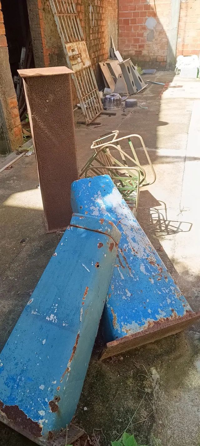 Coluna suporte maquinário 