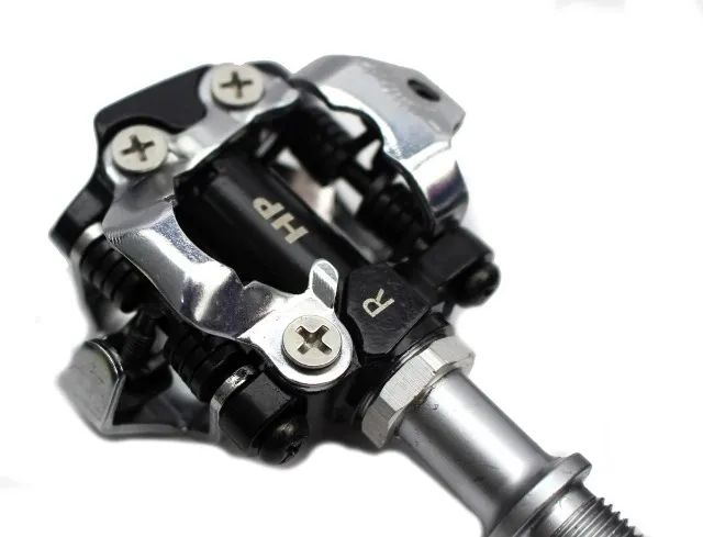 Pedal De Encaixe Clip Bicicleta MTB HP Cromo 9/16 Com Taquinho 14571 - Foto 4