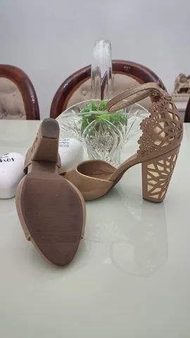Sandália em couro 38 - Foto 3