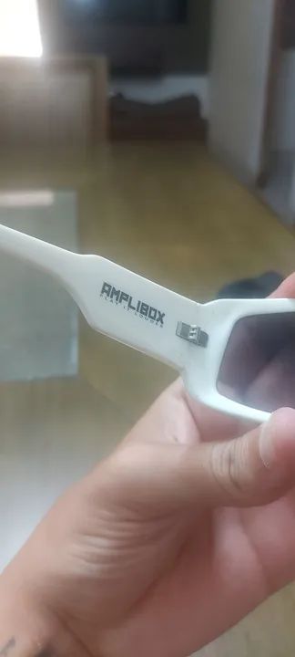Óculos de Sol Masculino Branco Original Evoke - Foto 5