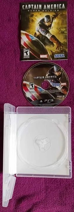 Capitão America original em perfeito estado de conservação. - Foto 4