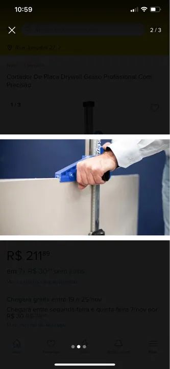 Cortador de Placa Drywall Gesco Profissional