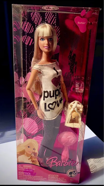 Barbie puppy love