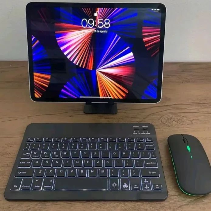 Kit teclado e Mouse c/ RGB +Brinde Oferta - Foto 3