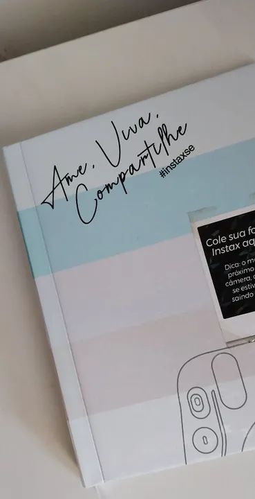 Álbum de fotos ficheiro Instax Fujifilm original