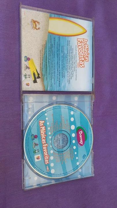 CD Barney, infantil, original, bom estado. E outros. - Foto 2