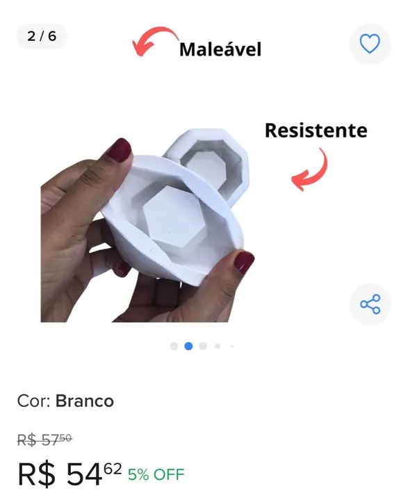 Moldes de silicone  - Foto 6