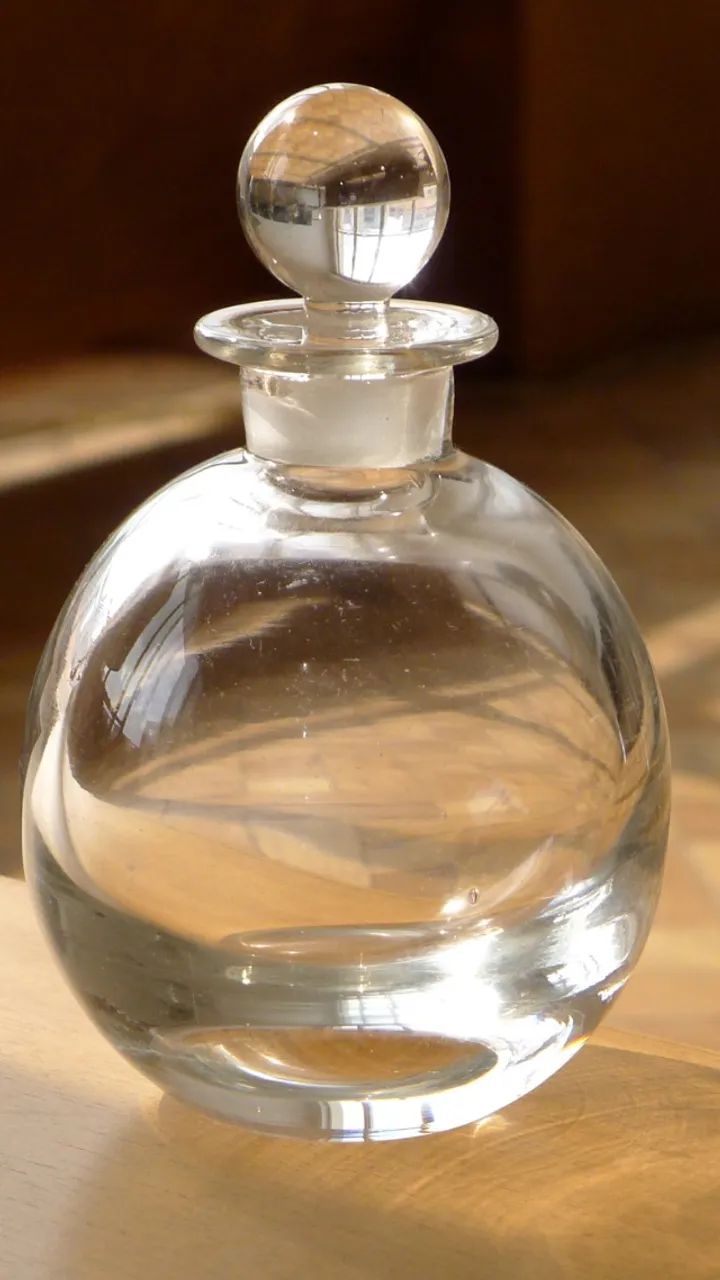 Garrafa de Cristal