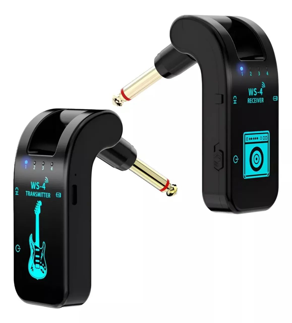 Transmissor Sem Fio 2.4G para Instrumentos Musicais