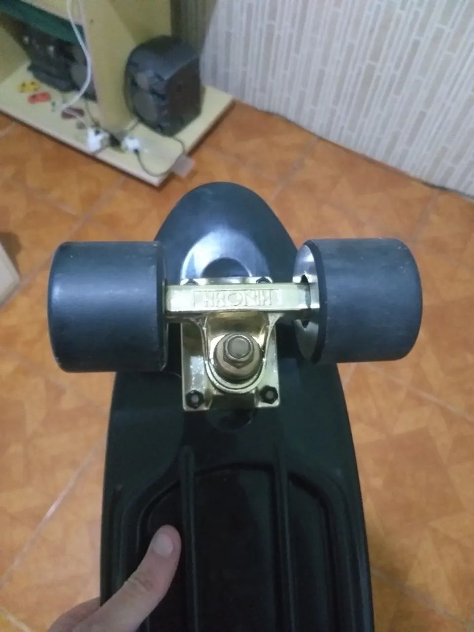 Skate Mini Cruiser Kronik Prof (Série Gold) (Edição Limitada e Novo) - Foto 5
