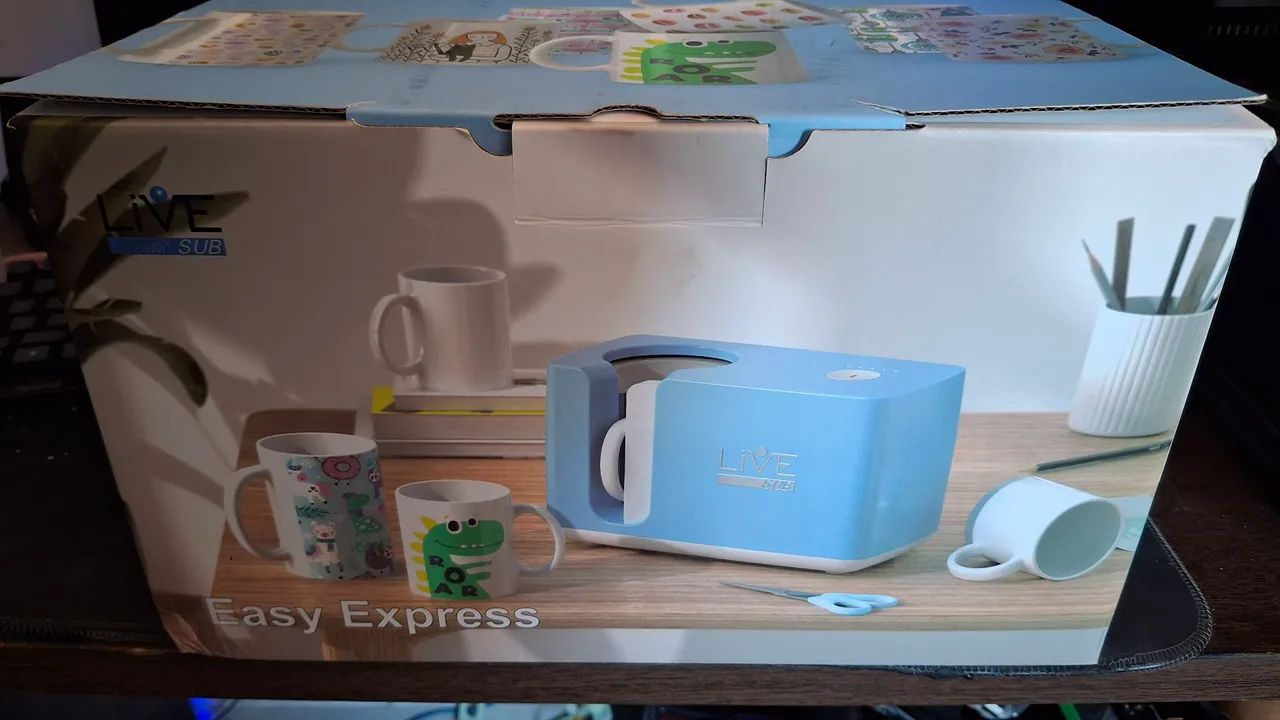 Máquina de Sublimação de Canecas LIVE SUB