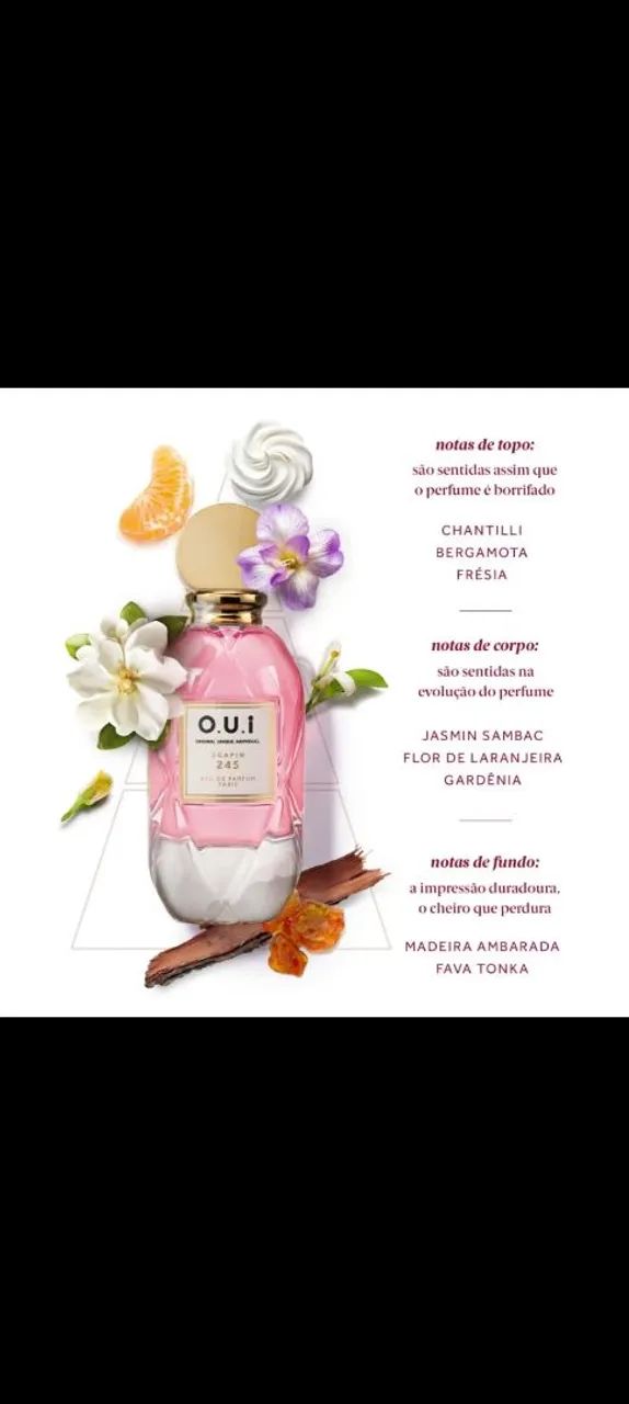 Eau de perfum importado OUI 245 - Foto 5
