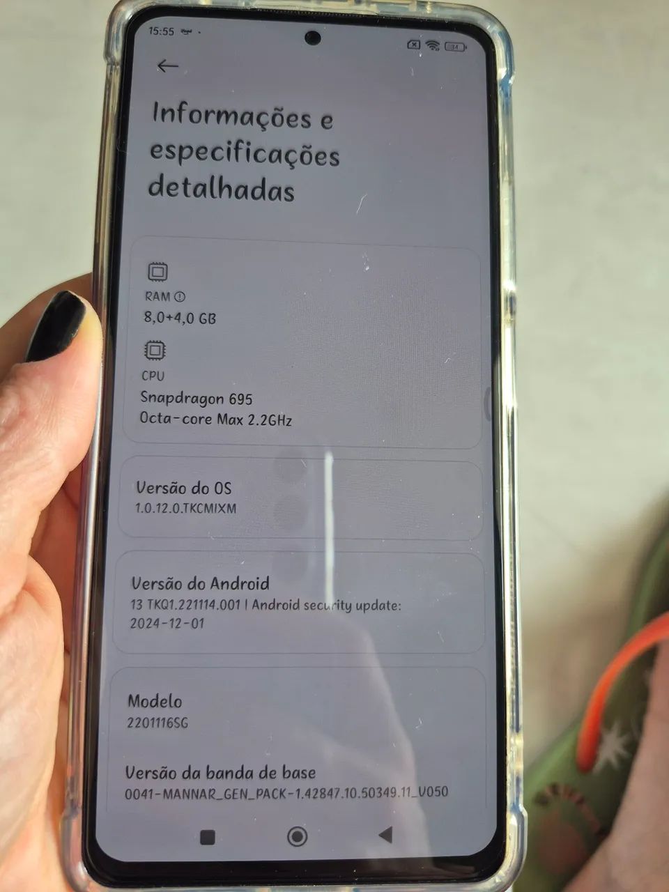 Smartphone Redmi Note 11 Pro 5G with NFC64300601075587123