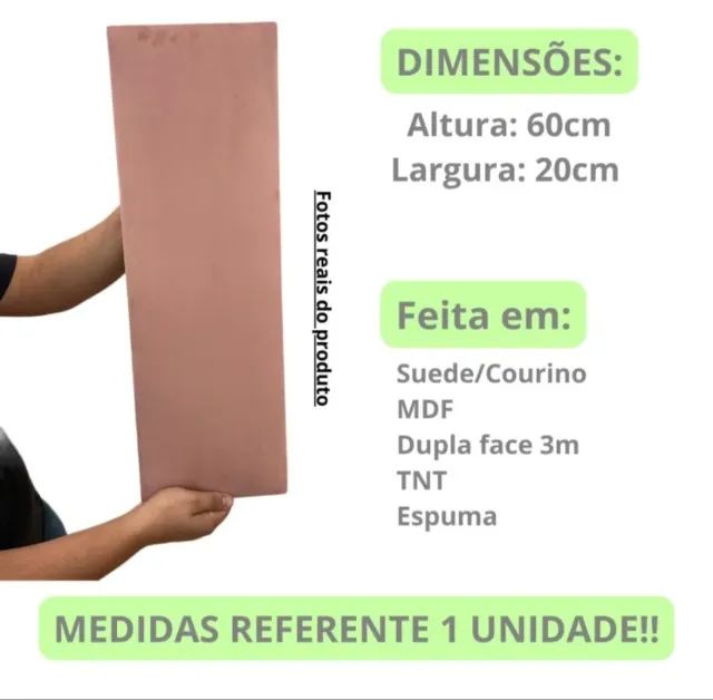 Cabeceira p/cama, modular. - Foto 2