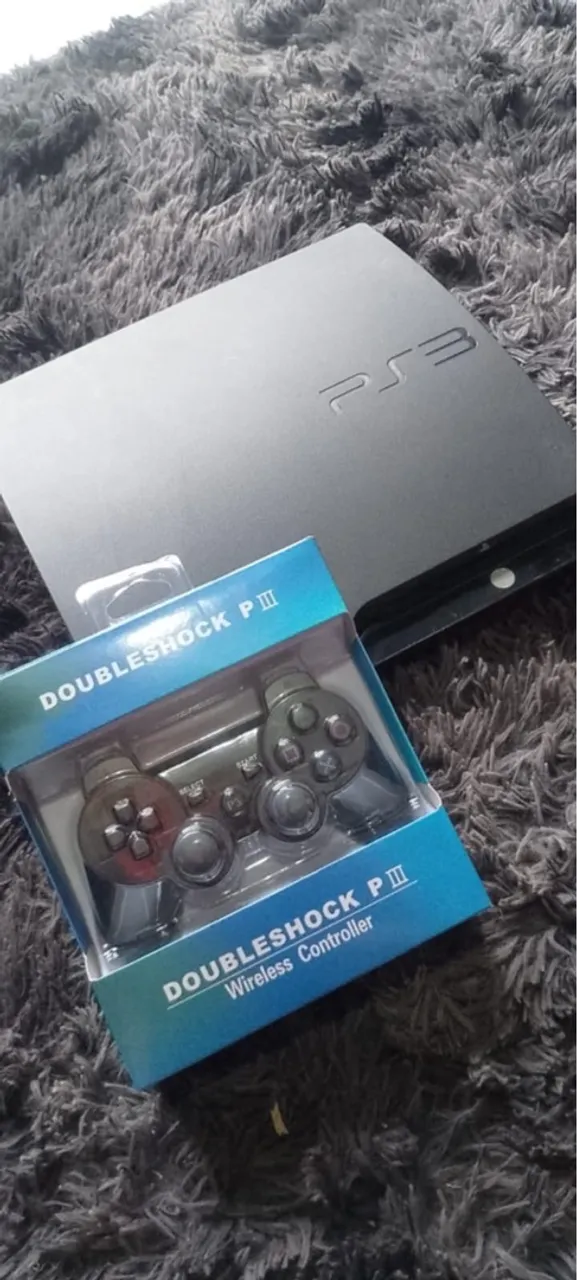 Playstation 3 + Controle Dualshock P3