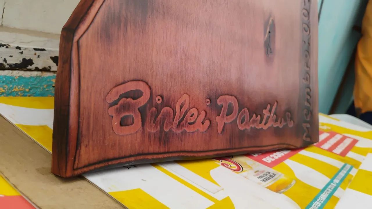 Tábua de Corte Personalizada 'Melhor Pai do Mundo' - Foto 4