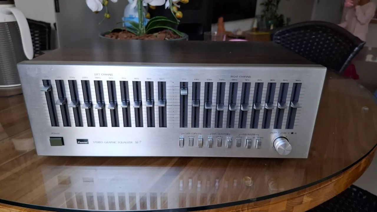Equalizador Sansui SE-7 ( ñ gradiente cce pioneer )