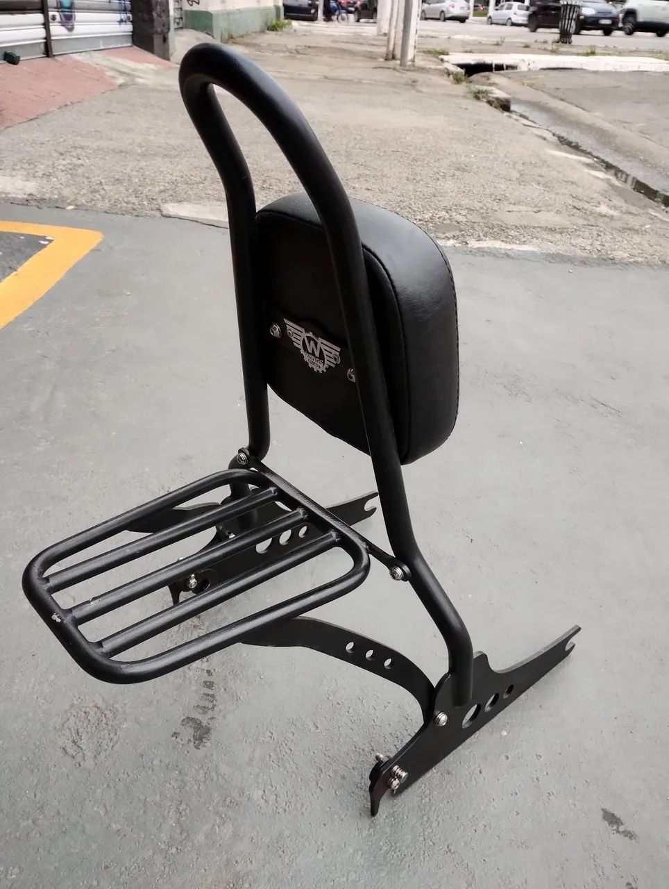Sissy Bar Wings Custom Harley Davidson - Foto 2