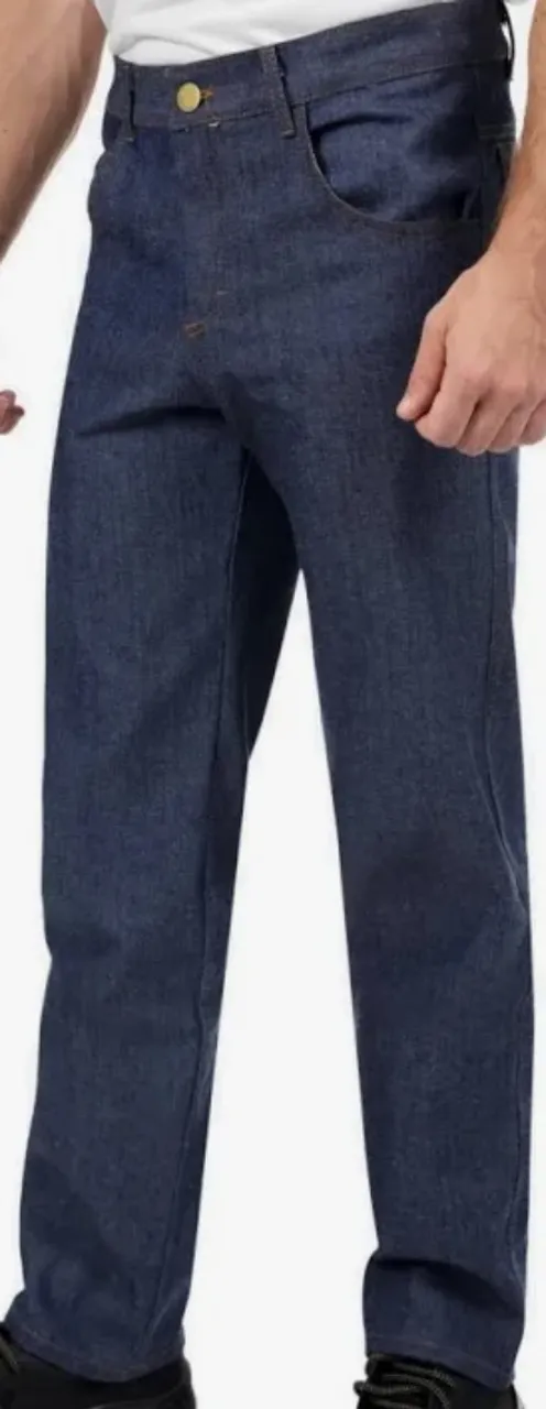 Calça Jeans Tradicional de Trabalho