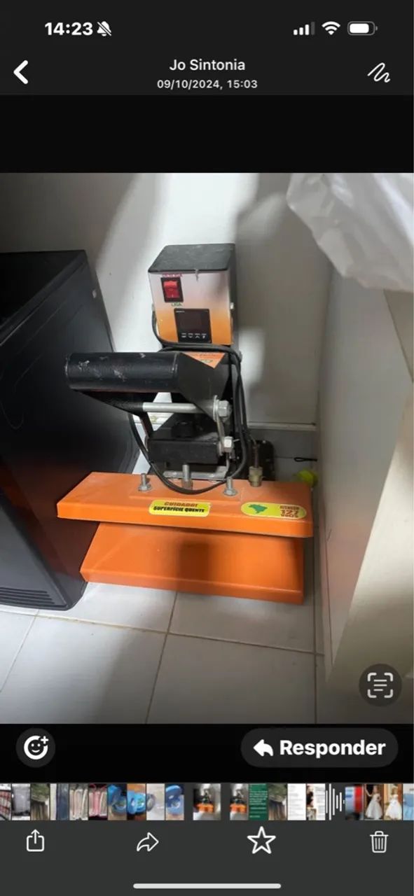 Máquina para confecção de cabelo 