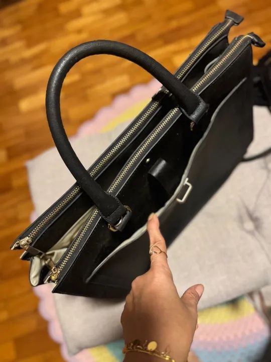 Pasta Feminina Preta - Foto 2