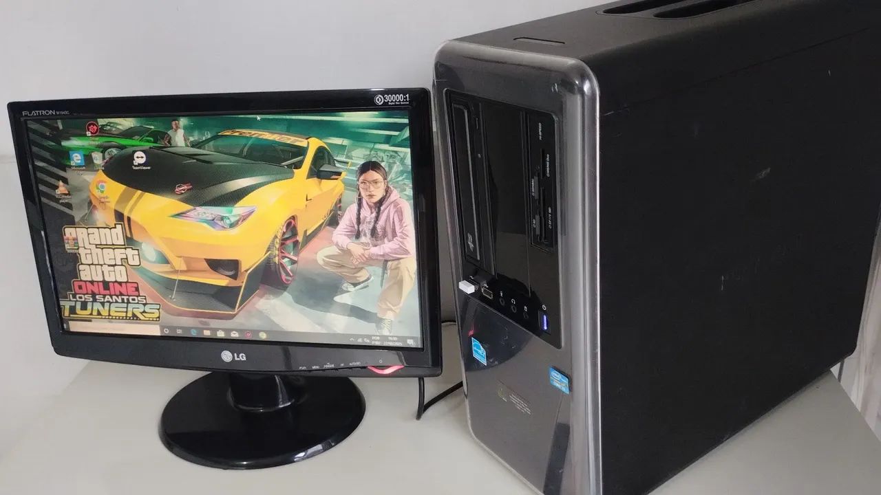 Cpu i3 monitor LG 19.5